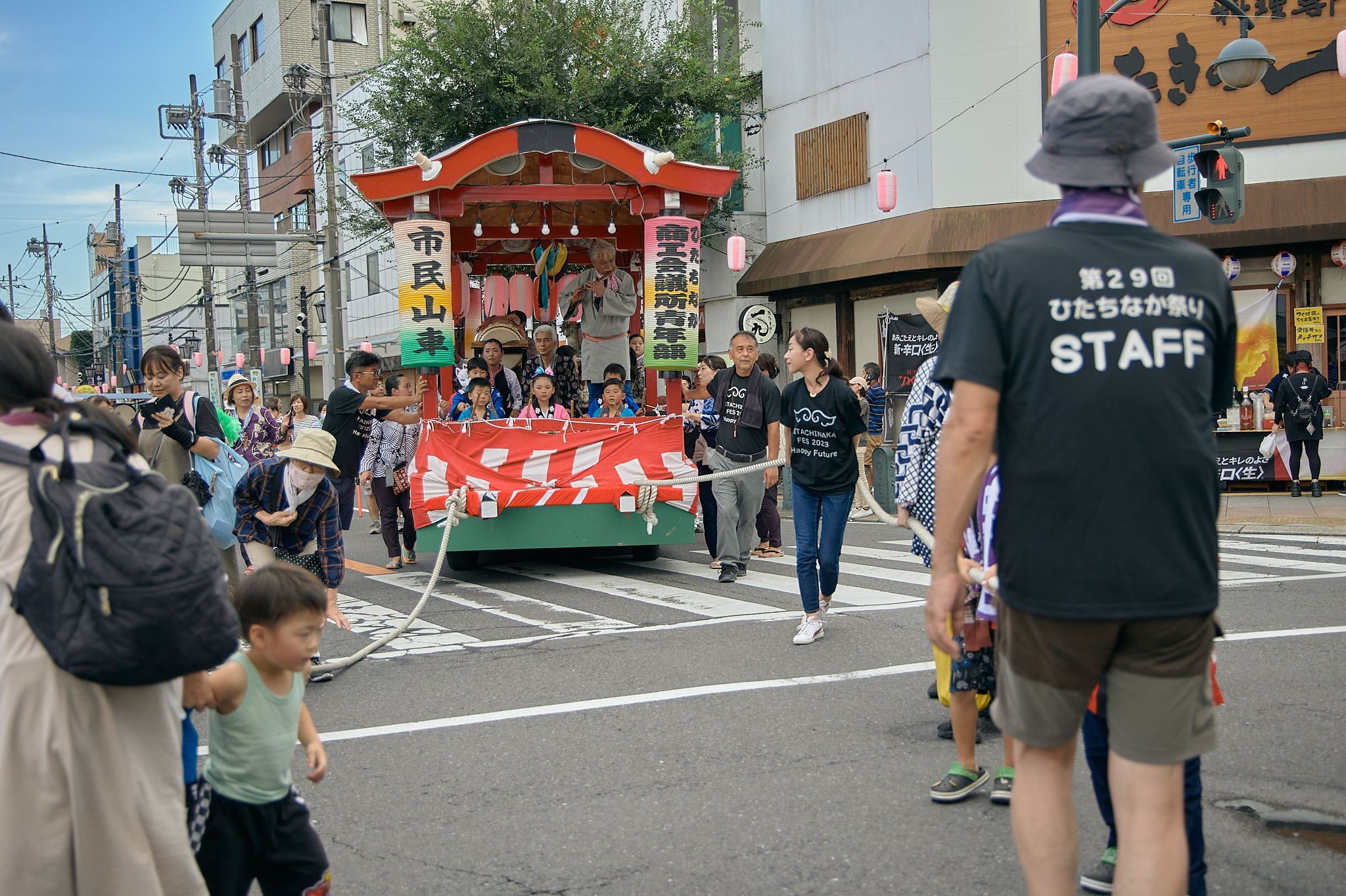 市民山車 第30回ひたちなか祭り