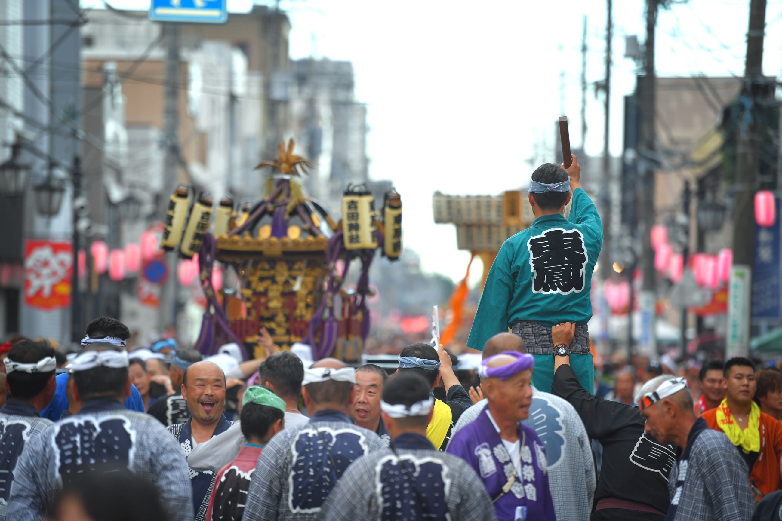 神輿渡御 山車巡行 第30回ひたちなか祭り