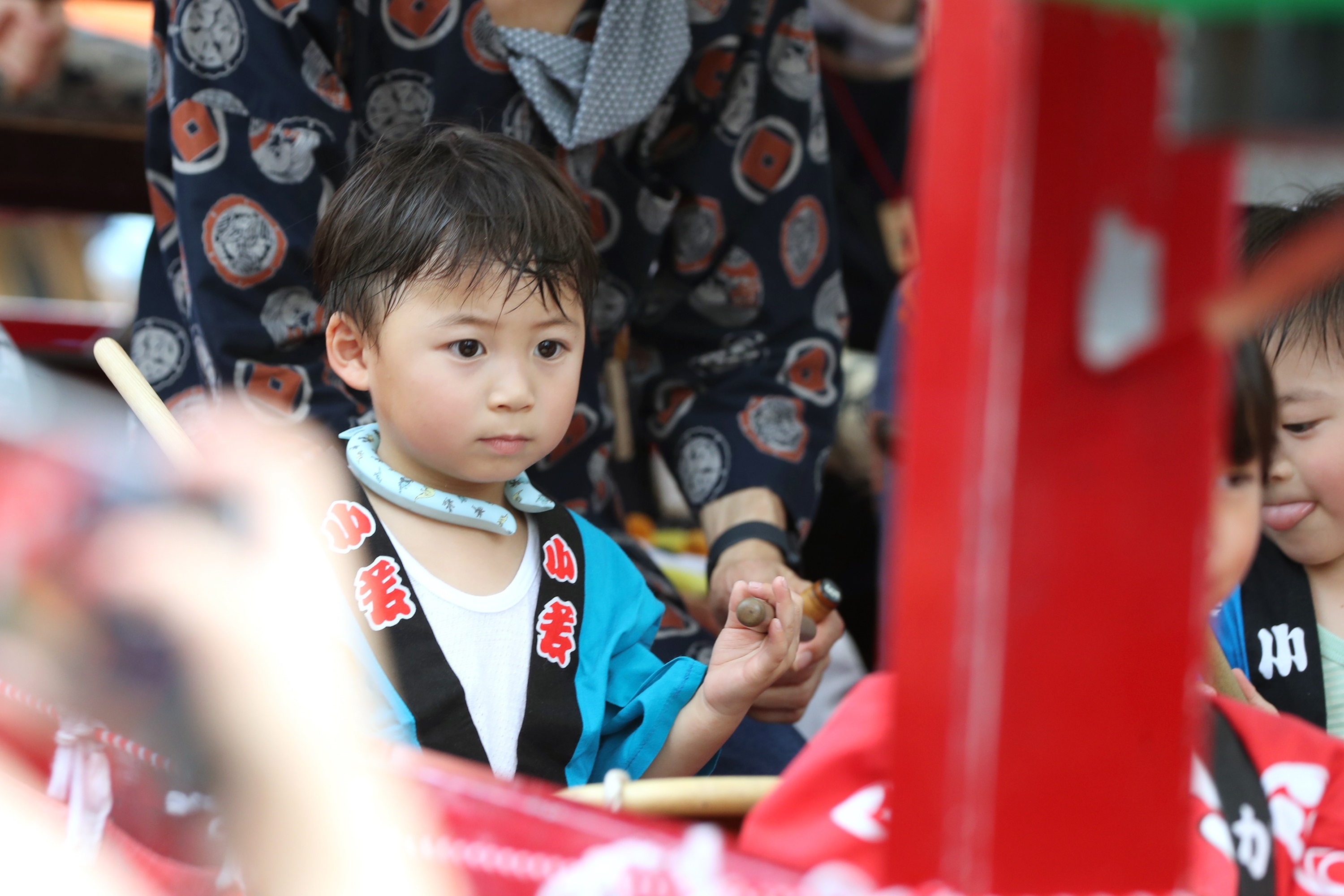 市民山車 第30回ひたちなか祭り 花火大会 ドローンショー