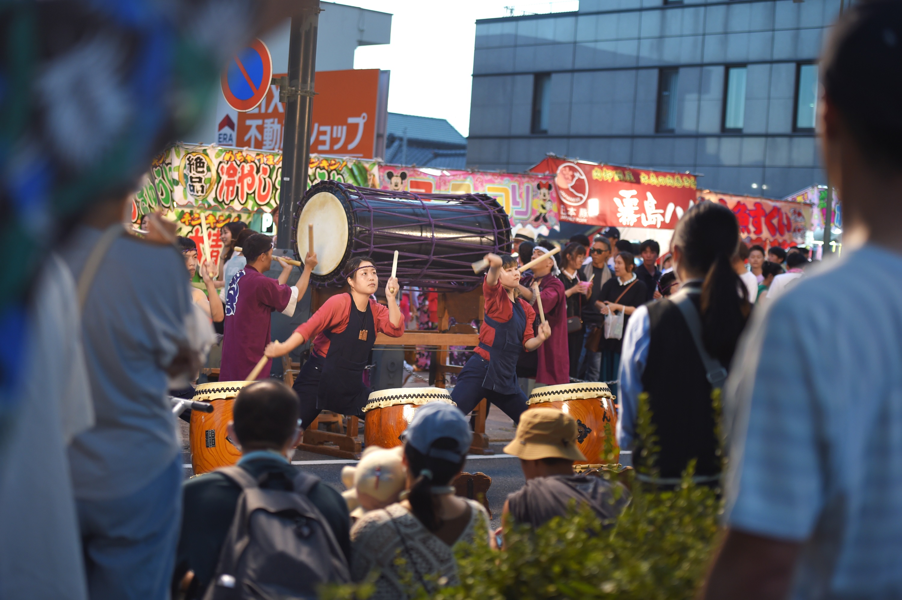 太鼓広場 第30回ひたちなか祭り 花火大会 ドローンショー