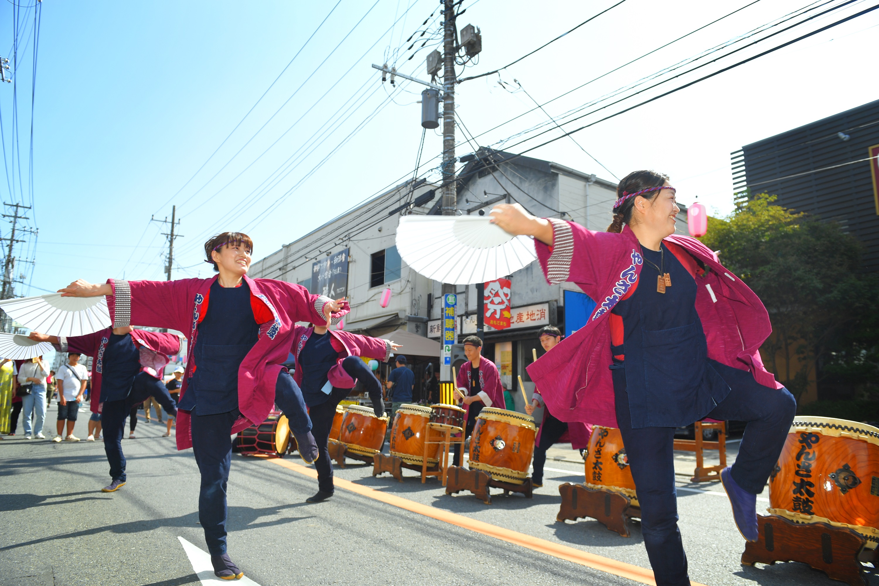 太鼓広場 第30回ひたちなか祭り 花火大会 ドローンショー