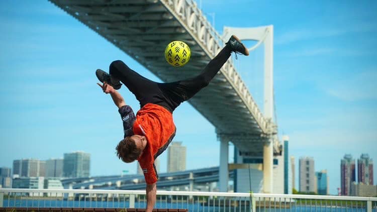 Freestyle Footballer TOMMY 勝田TAMARIBA横丁 第30回ひたちなか祭り