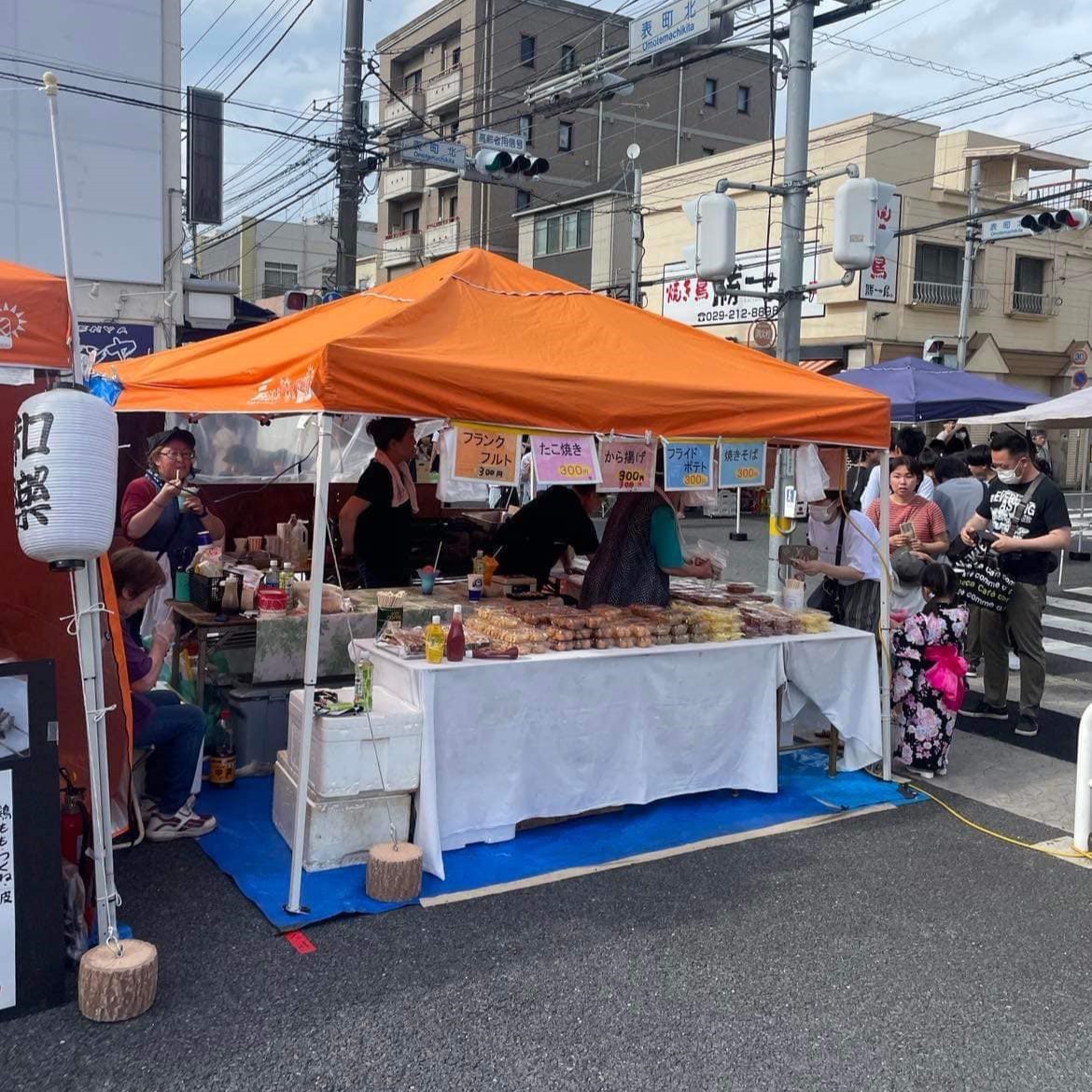 ひたちなか祭り 勝田TAMARIBA横丁 軽食喫茶ドン