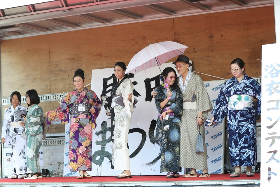 浴衣コンテスト 勝田TAMARIBA横丁 ひたちなか祭り