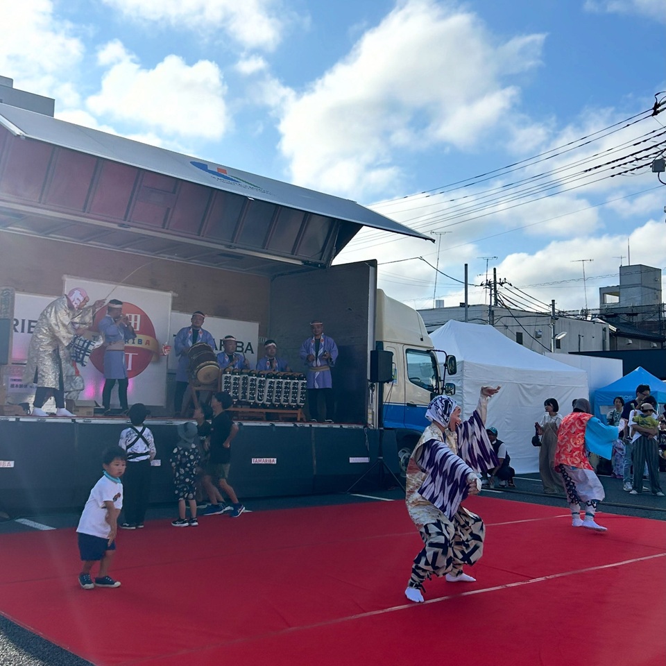 石岡若松はやし連 勝田TAMARIBA横丁 ひたちなか祭り